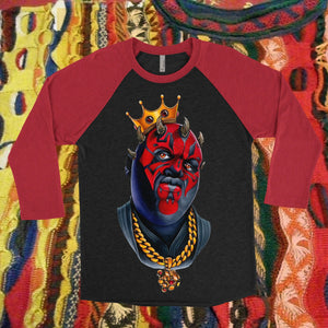 Biggie Mauls, Star Wars Themed Raglan Shirt - Sage Screenprinting