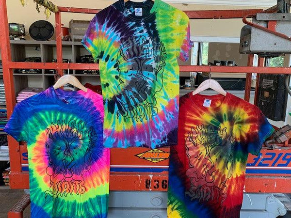 High Spirits Tie Dye - Sage Screenprinting