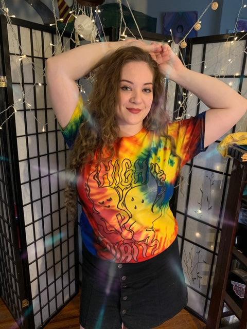 High Spirits Tie Dye - Sage Screenprinting