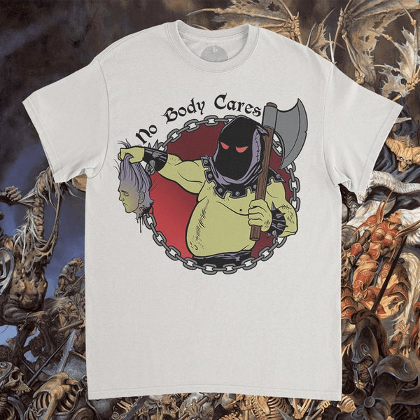No Body Cares T-Shirt, D&D Shirt - Sage Screenprinting