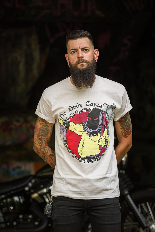 No Body Cares T-Shirt, D&D Shirt - Sage Screenprinting