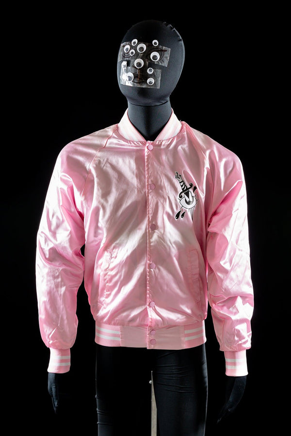 Portal Satin Jacket - Sage Screenprinting