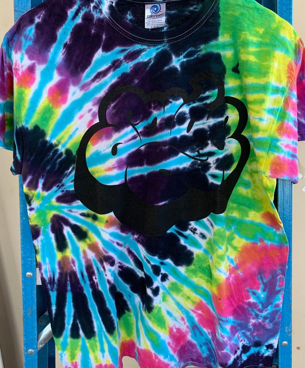 Sage Logo Tie Dye, Tie Dye Shirt - Sage Screenprinting