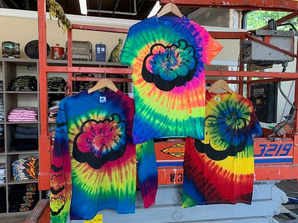 Sage Logo Tie Dye, Tie Dye Shirt - Sage Screenprinting
