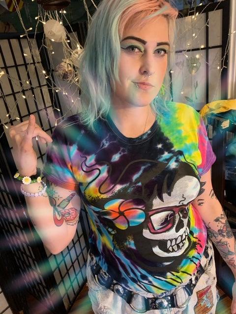 Vacation Reaper Tie Dye - Sage Screenprinting