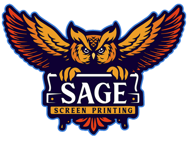 Sage Screenprinting Owl Logo